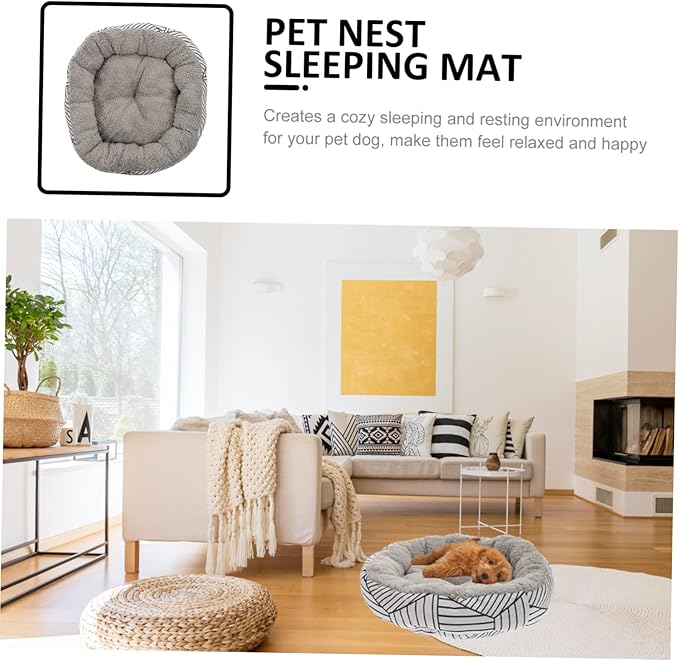 Lamb Fleece Pet Bed Self-Warming Pet Bed Dog