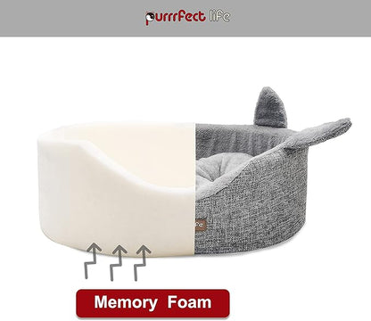 Oval Pet Beds for Cats and Small Dogs