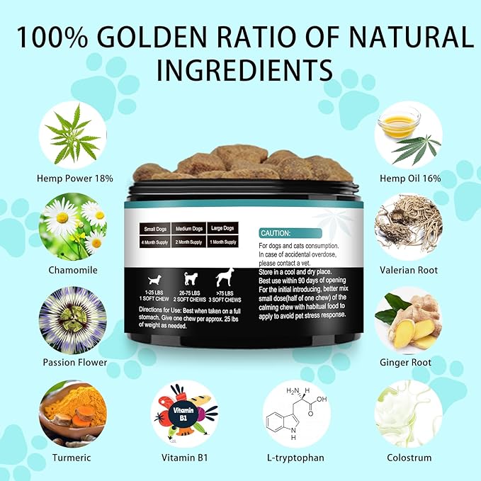 Dog Calming Treats for Fireworks