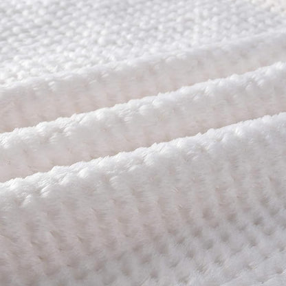 Dog Blanket or Cat Blanket or Pet Blanket (M/32" x 40", Ivory)