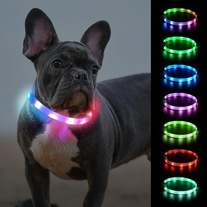 Joytale Light Up Dog Collar 9 Flashing 17.7 Inch