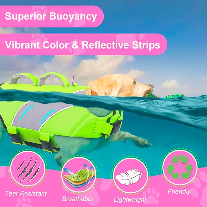 Fragralley Safety Dog Life Jacket