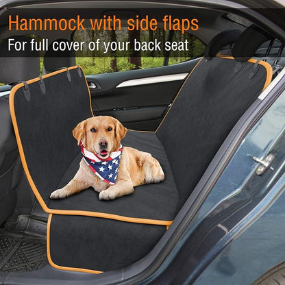 Active Pets Dog Car Seat Cover Car Seat Protector- Dog Seat Cover for Back Seat of SUVs
