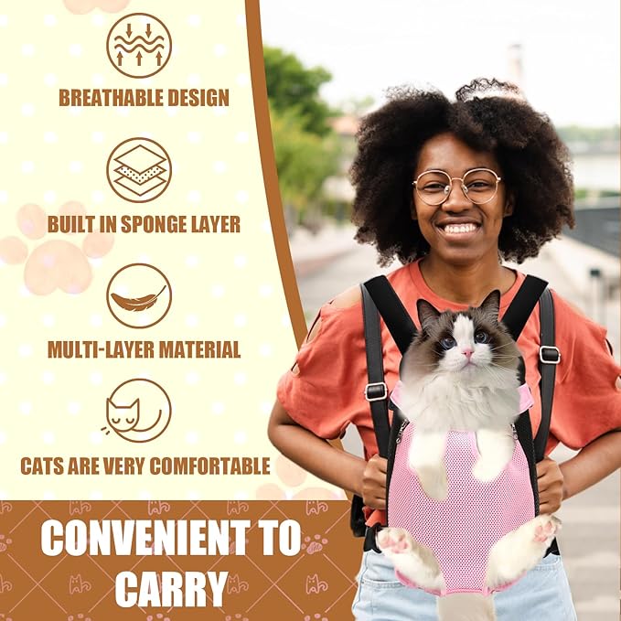 Pet Dog Carrier Backpack Adjustable Dog Front Carrier, Dog Hiking Backpack, Front Facing Dog Carrier, Dog Hiking Backpack, Puppy Backpack, Cat Front Carrier Chest