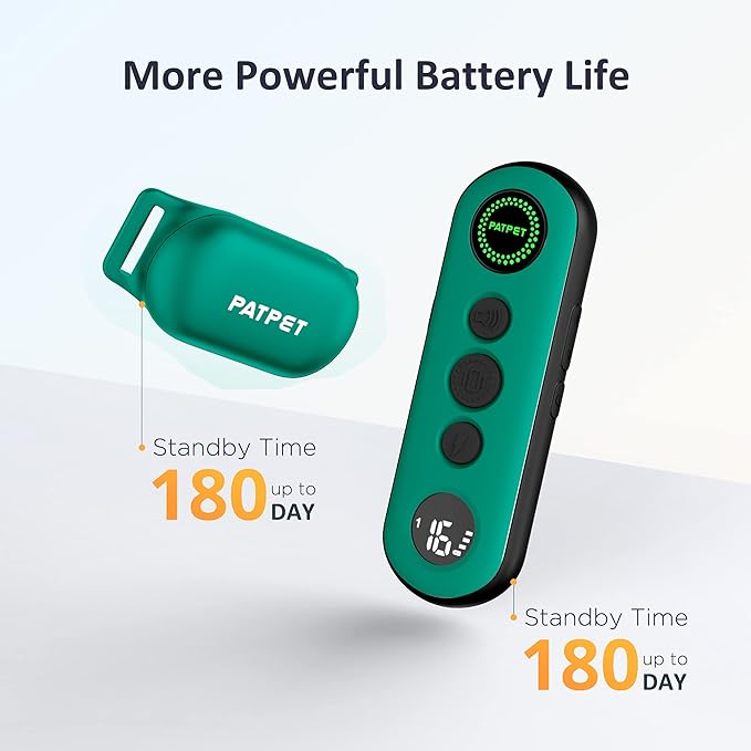 PATPET Dog Training Collar with Remote 3 Adjustable (8-120 lbs)