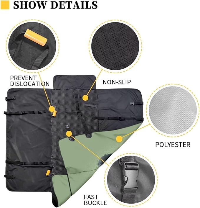 AFPANQZ Panda Baby Dog Cat Seat Cover