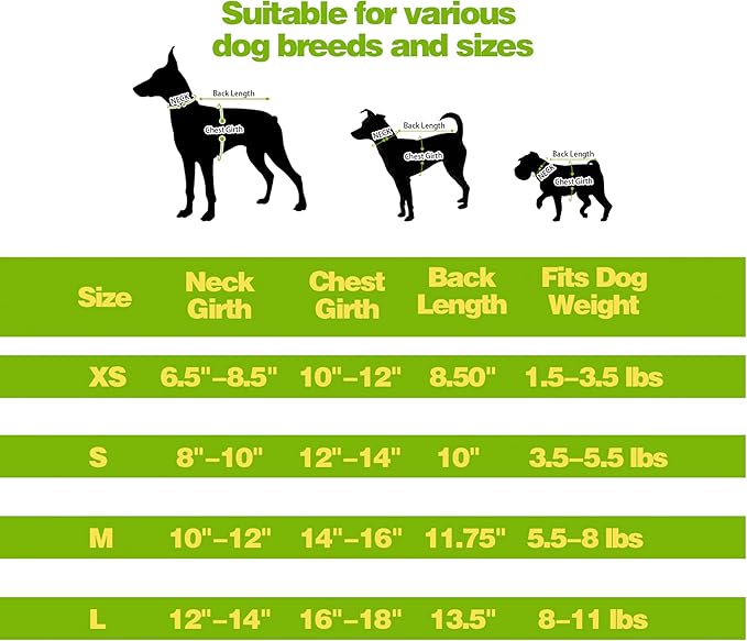 Paiaite 3-Piece Dark Striped Dog Shirt Set