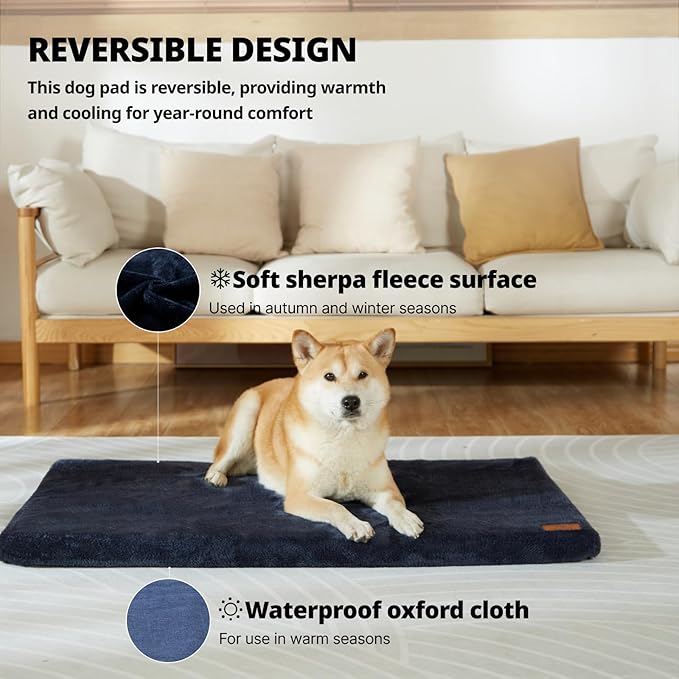 Memory Foam Dog Crate Pad 36-inch Dog