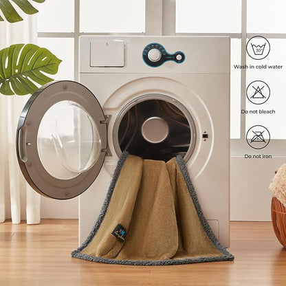 Luciphia Waterproof Blanket for Large Dogs Liquid Proof Large（65" x 57"）