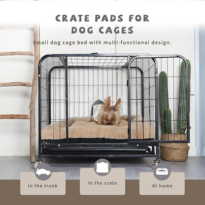 Dog Crate Bed 24 x 18 Washable 25 lbs