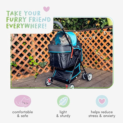 Swift Pet Stroller 45LBS