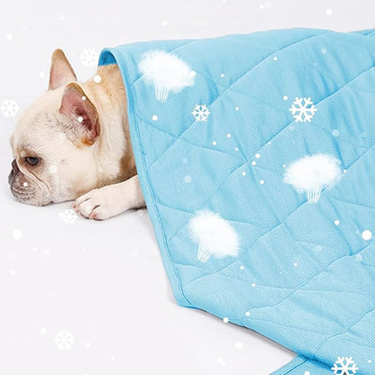 DELIFUR Cat Cooling Blanket 27.5"x19.7")