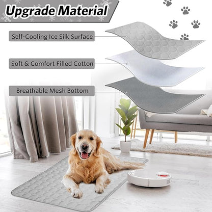Pet Dog Cooling Bed Mats