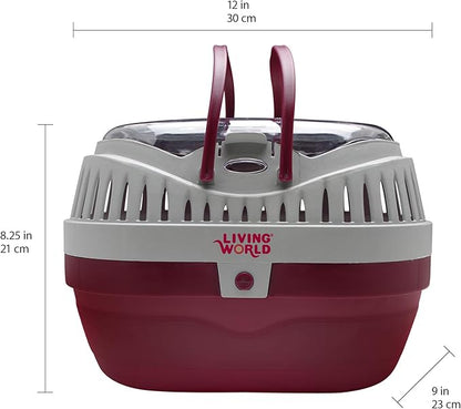 Living World – Pet Carrier for Small Pets, Large