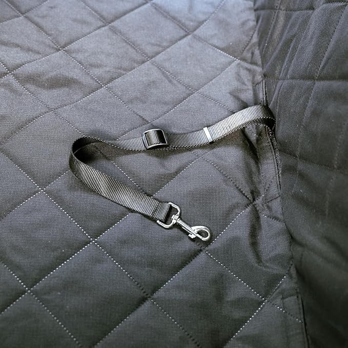 Upgraded Anti Sagging Dog Car Back Seat Covers for Tesla Model Y (2020-2023) 100% Waterproof