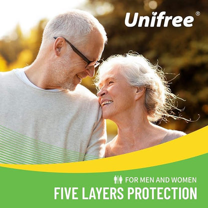 Unifree Disposable Underpad 100 Count, 24x24 Inch)