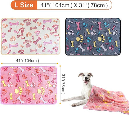 Pet Soft Blankets for Dogs 3S)