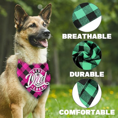 Best Dad Ever Dog Bandana (C4)
