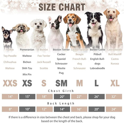 SCENEREAL Dog Pajamas for Small Medium Large