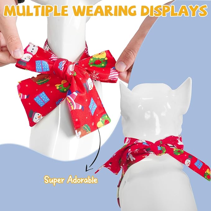 SCENEREAL Christmas Dog Bandana