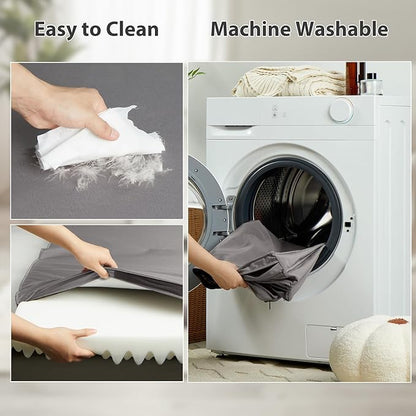 RRPETHOME Waterproof Outdoor Dog Beds Large Sized Dog