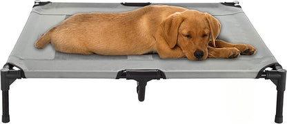 Elevated Dog Bed 36x29.75-Inch Portable 80lbs by