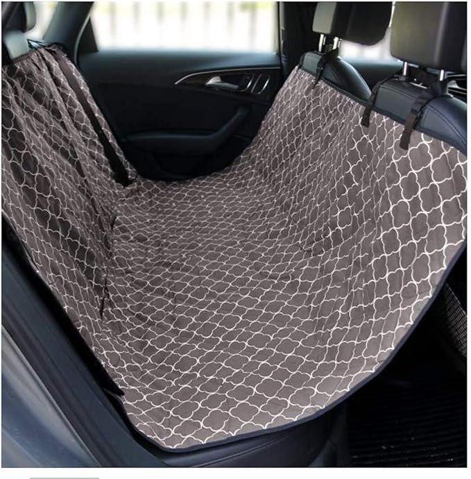 Molly Mutt 3-in-1 Back Seat Cover for Dogs 100% Cotton 56"x56"
