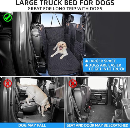 ABE Dog Car Seat Cover for Back Seat F150 & RAM1500)