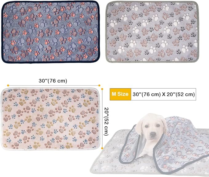 Dono 1 Pack 3 Dog Blankets