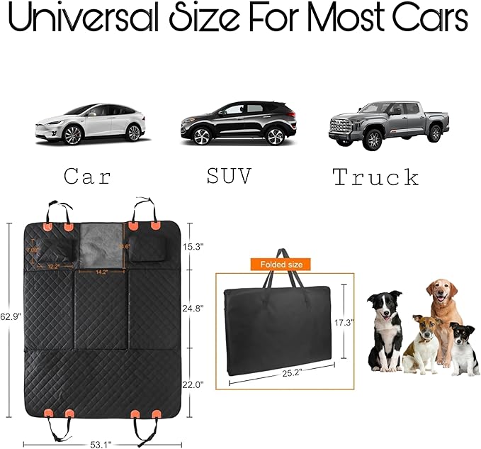 Premium Back seat Extender for Dogs