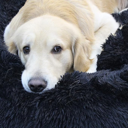 Black Dog Bed for Extra Large Dogs 150 lbs