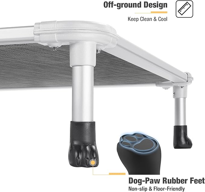 Veehoo Chew Proof Elevated Dog Bed