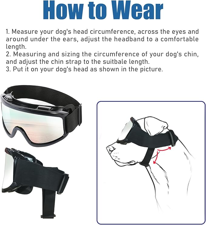 Dog Goggles Large Breed
