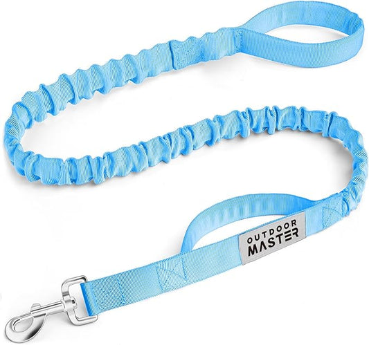 OutdoorMaster Bungee Dog Leash 2 Padded 4FT)