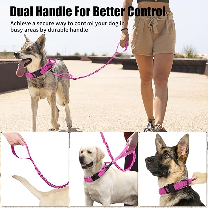 Tactical Dog Collar Leash Set