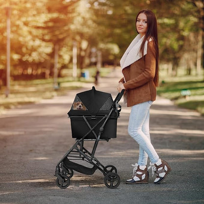 3 in 1 Dog Stroller 33lbs with
