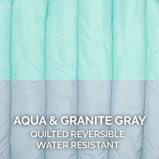 Furhaven Outdoor Travel Dog Bed for Large/Medium Dogs w/ Carry Bag