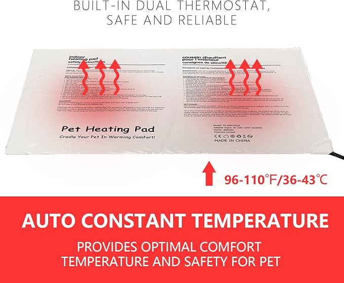 Pet Heating Pad for Cat Dog