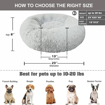 Orthopedic Dog Bed Small Washable,23 inches 25 lbs