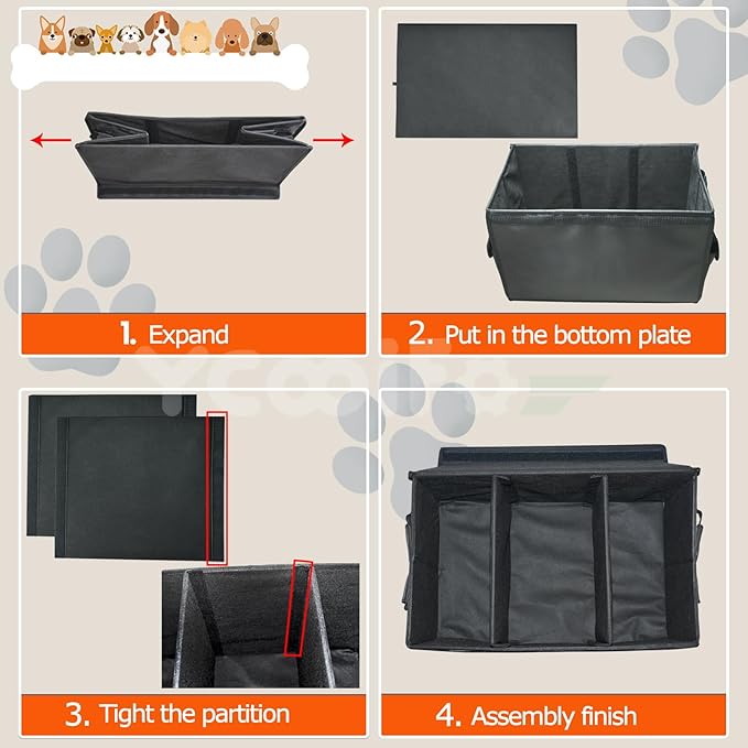 Dog Car Seat Extender up to 200lbs