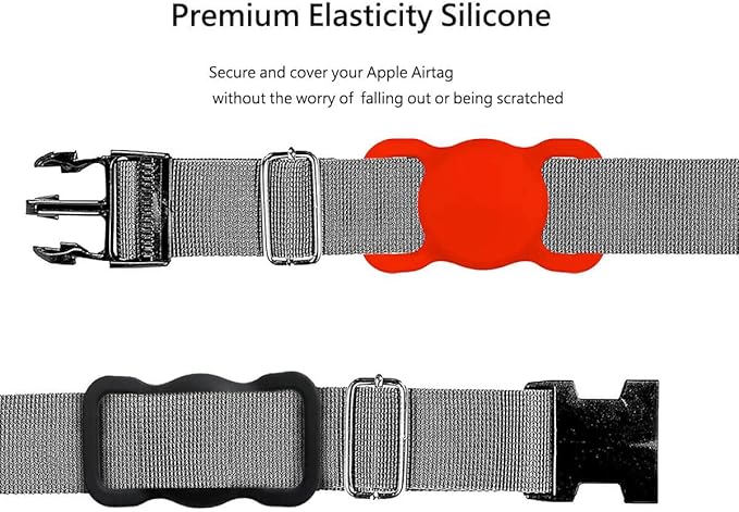 Air Tags-2 Pack Airtag Dog Collar Holder SWINCHO 1-3cm Width