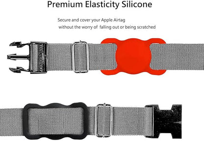 Air Tags-2 Pack Airtag Dog Collar Holder SWINCHO 1-3cm Width