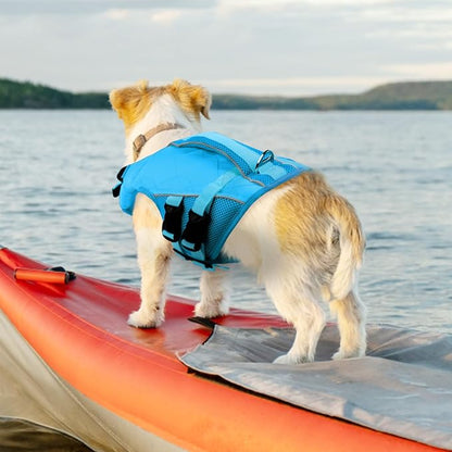 ASENKU Dog Life Jacket with Rescue Handle