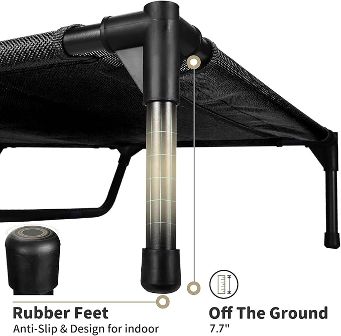 FIOCCO Elevated Dog Bed