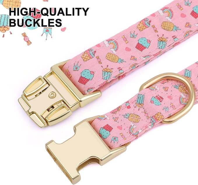 Beirui Cute Girl Dog Collars for Female Dogs