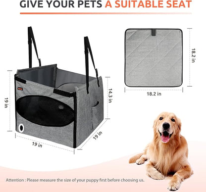 Dog Car Seat for Small and Medium Dogs
