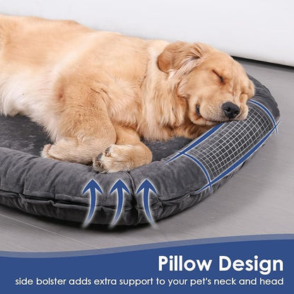 Large Dog Bed 33x24 inch, 50lbs