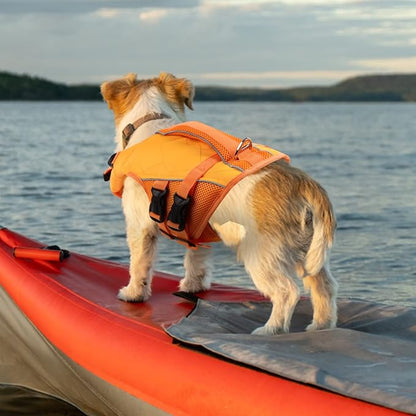 ASENKU Dog Life Jacket with Rescue Handle