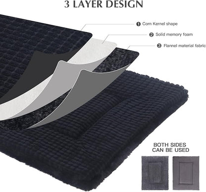 BVAGSS Dog Bed Mat XH079 (24''x18''x1.6'',Dark