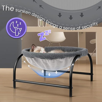Cat Bed Dog Bed Pet Hammock Bed Cat Sleeping Cat Supplies Pet Supplies Whole Wash Stable 16.9 in 16.9 in 9.5 in